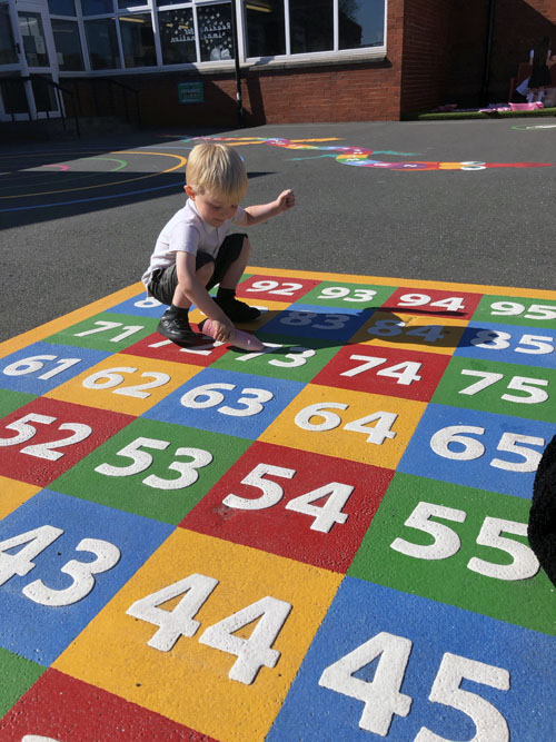 Numbers in the Playground